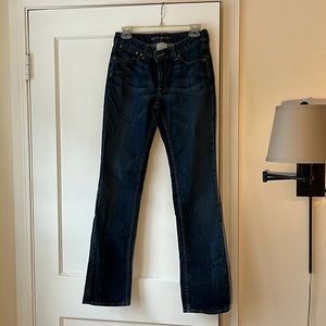 Banana Republic, straight leg jeans, size 6
